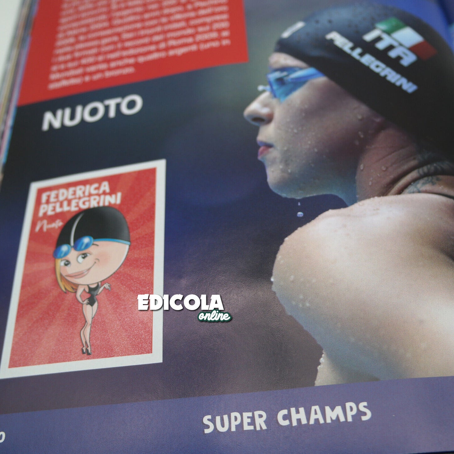 Album Completo Figur Esselunga Super Champs Tokio 2020 + Rookie Jannik Sinner