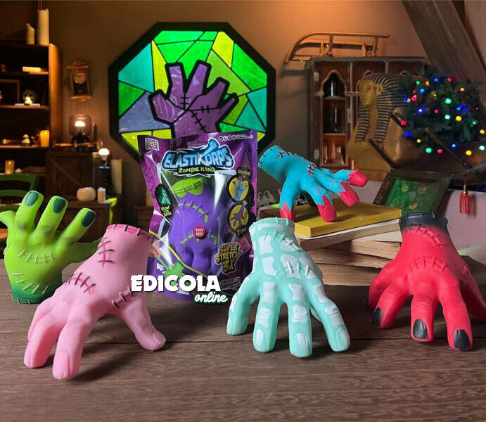 Choose the Toy Hand Elastikorps Zombie Hand Extendable Cicaboom Halloween