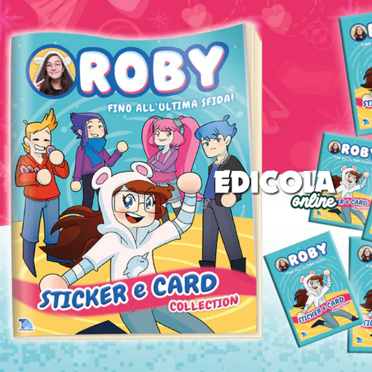 Set Album and/or Envelopes Stickers and Cards by ROBY Collection Youtuber 2024