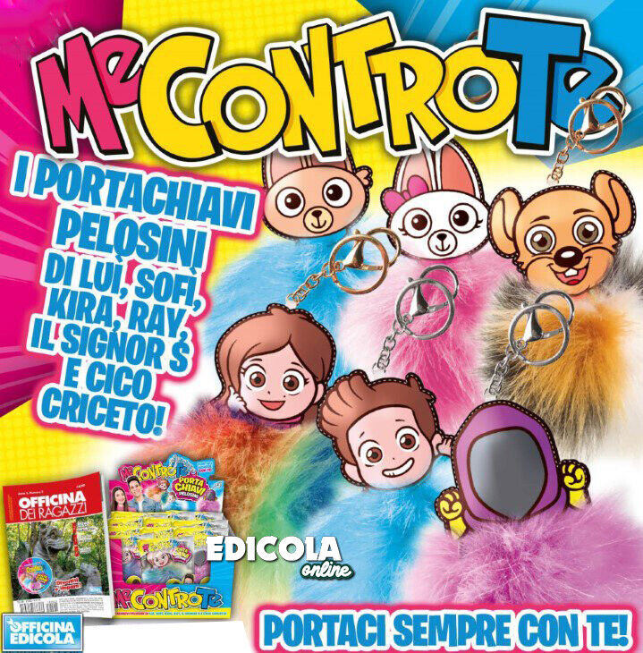 Scegli il Portachiavi Me CONTRO Te Pelosini Peluche Pon Pon LUI e SOFI Signor S