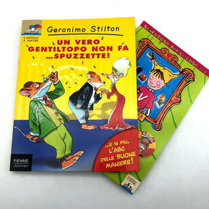 Kinder-Comicbuch von GERONIMO STILTON, illustriert für Kinder, gebrauchter Vintage-Stil