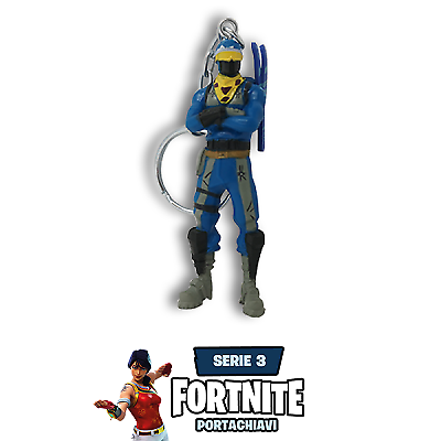 Scegli Portachiavi Personaggi FORTNITE BATTLE ROYALE mini Action Figure 3D Skin