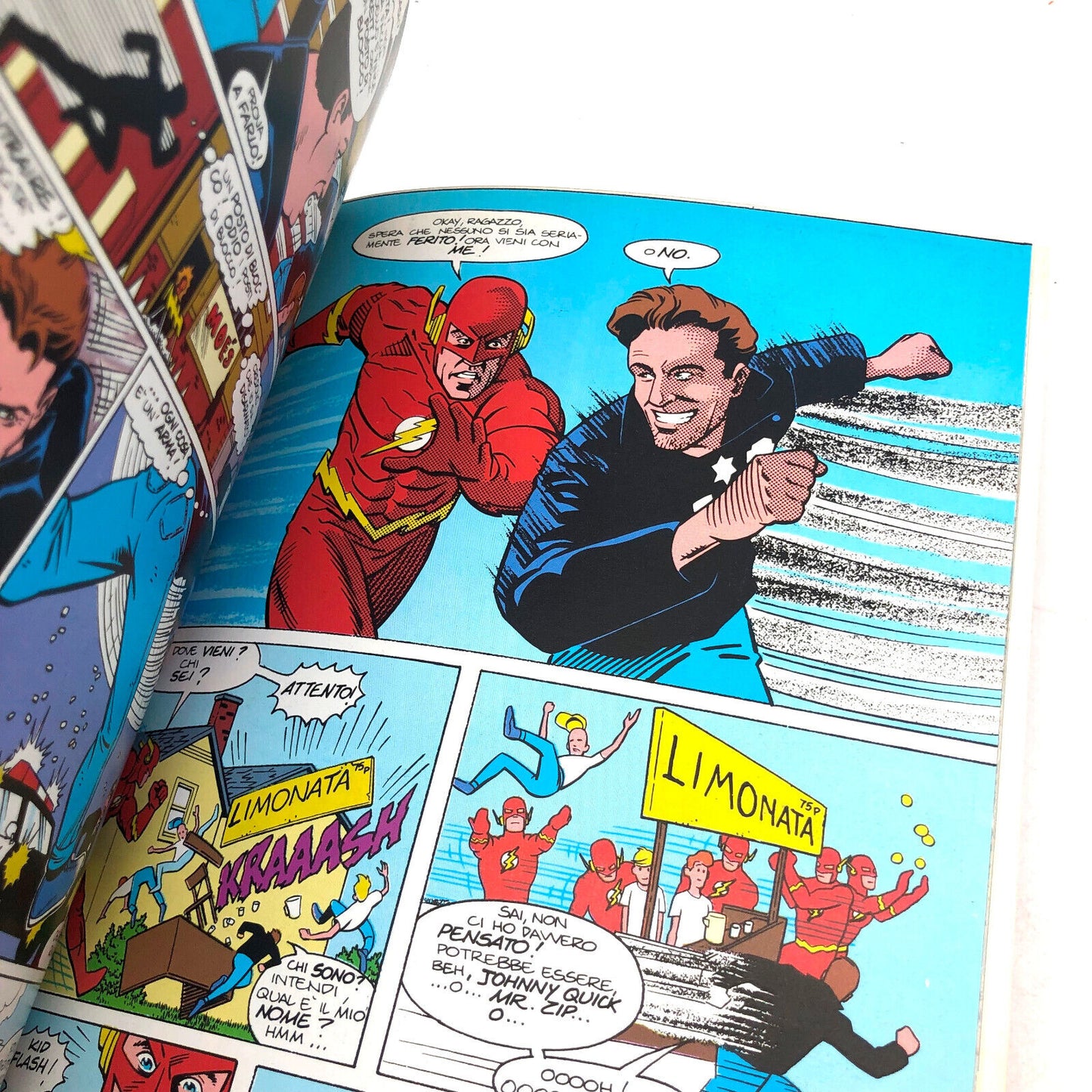 Comic auf Italienisch. Sehr seltenes TV-Special FLASH. Seltener angloamerikanischer Film DC aus dem Jahr 1992