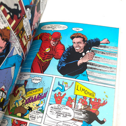 Comic auf Italienisch. Sehr seltenes TV-Special FLASH. Seltener angloamerikanischer Film DC aus dem Jahr 1992