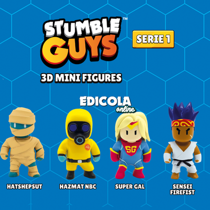 Personaggi STUMBLE GUYS Serie 1 - mini Action Figure 3D