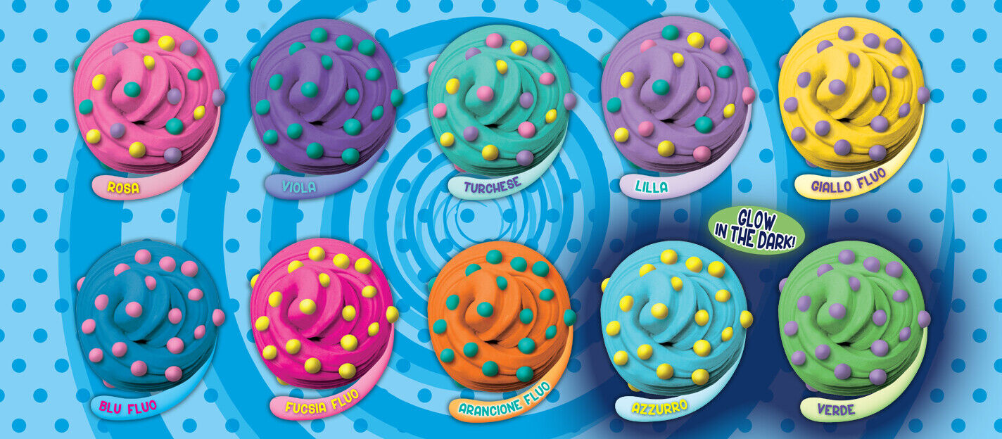 Pot de Slime Antistress SQUISHY SUPER FLUFFY CRUNCHY Parfumé Hobby