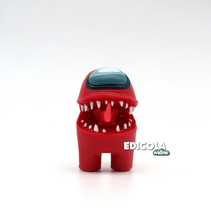 mini Action Figures 3D dei Personaggi AMONG US Serie 3 Edicola Toikido Crewmates