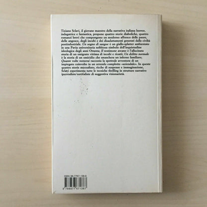 il Libro Tiziano Sclavi SOGNI DI SANGUE Dylan Dog Camunia Prima Edizione 1992