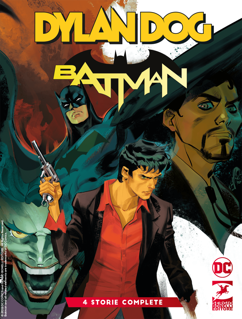 Fumetti DYLAN DOG e BATMAN Numero 0 1 2 3 Cover Variant Relazioni Pericolose DC