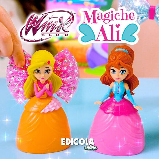 Winx Club Sammlerstück MAGIC WINGS Actionfigur Flora Stella Bloom Puppe