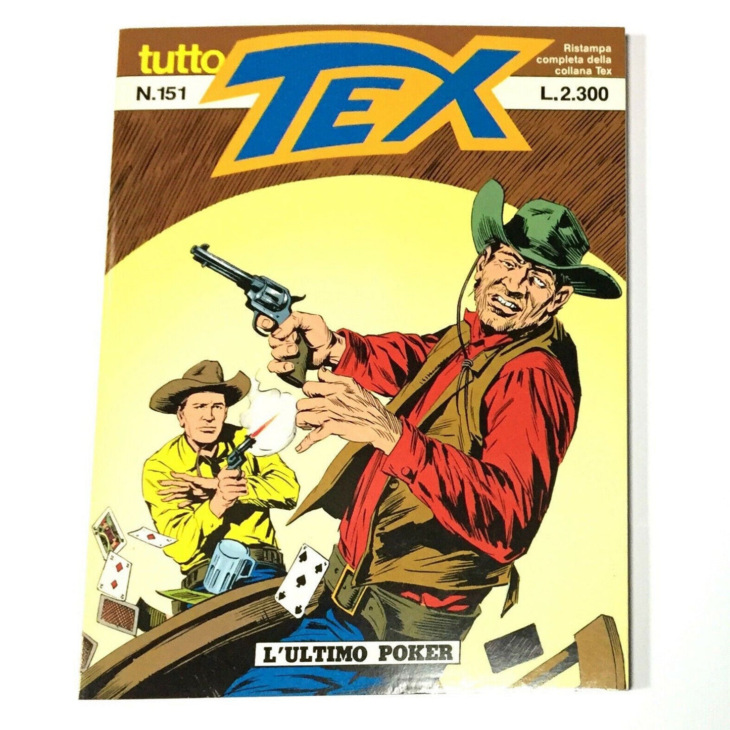 Fumetti Tutto TEX WILLER Ristampa completa della collezione Western lotto Usati