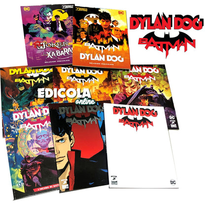 Fumetti DYLAN DOG e BATMAN Numero 0 1 2 3 Cover Variant Relazioni Pericolose DC