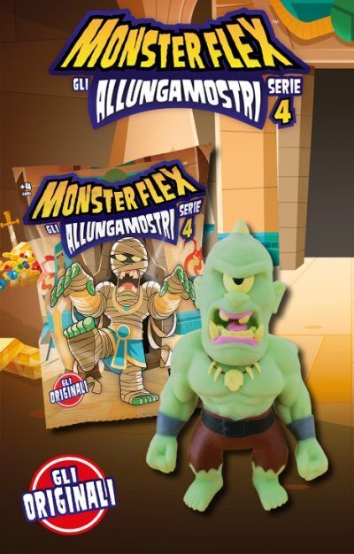 MONSTER FLEX Personnages Série 4 (2021) Monsterflex les Monstres Extensibles Monstres Extensibles