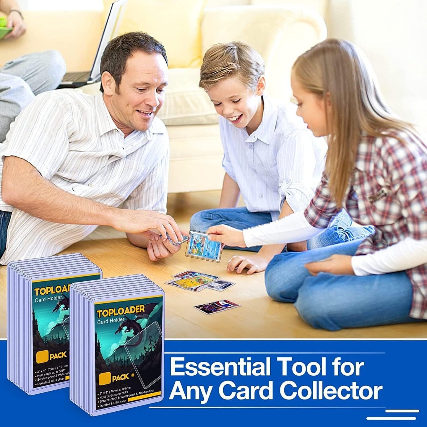Top Loaders Custodie Trasparente Protettiva Toploader Ultra Carte da Collezione Pro