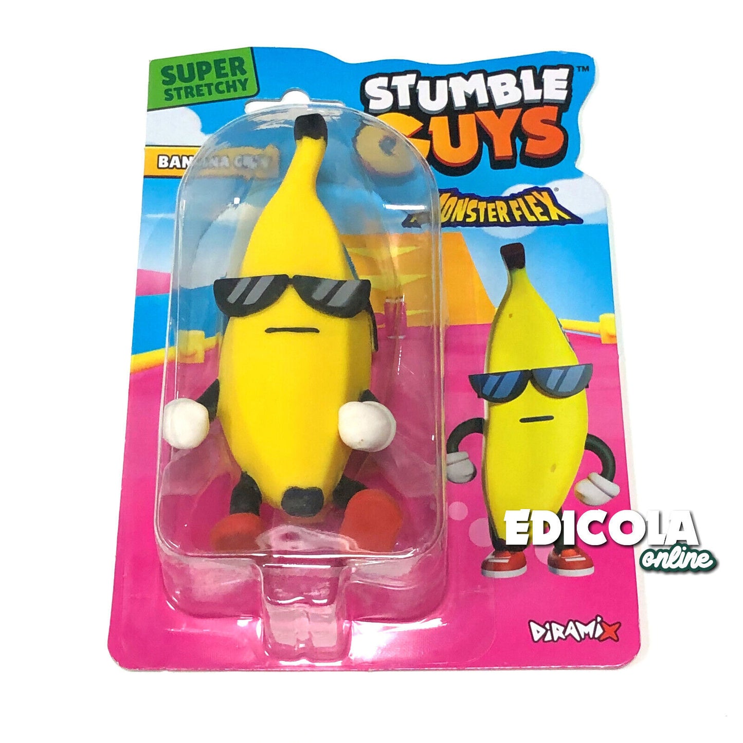 Personaggi STUMBLE GUYS Serie 1 2 Action Figure 3D Super Allungabili Monsterflex