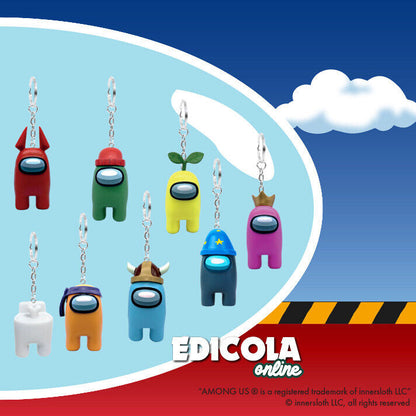 Enveloppe surprise parmi les personnages américains, porte-clés, figurines d'action 3D
