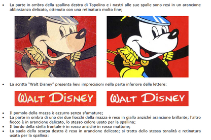 Numéro de bande dessinée Mickey Mouse Nerbini n. 1 Variante "A" RÉIMPRESSION 60 lire Vintage Rare