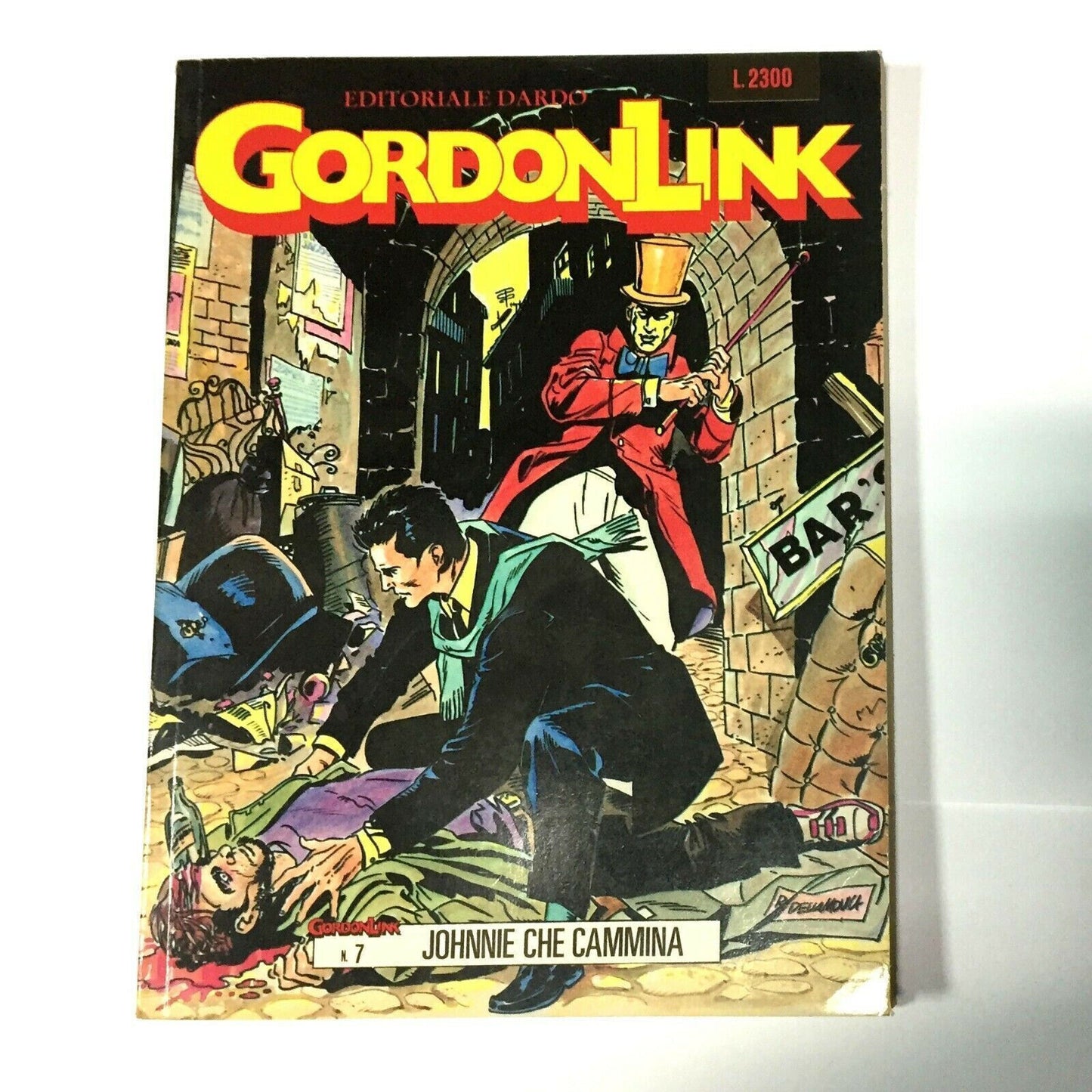 Comics GORDON LINK Complete 1-22 Rare Very Rare Lot in Italian Horror Used
