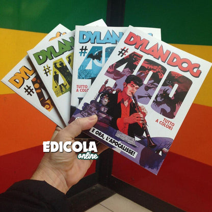 Lot 4 DYLAN DOG Comics Number 400 Complete Series 1 First Edition Rare