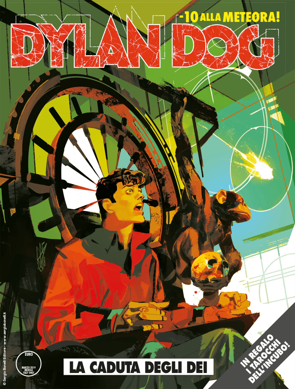 Fumetti DYLAN DOG TAROCCHI dell' INCUBO 387 388 389 390 Color Fest 28 Cofanetto