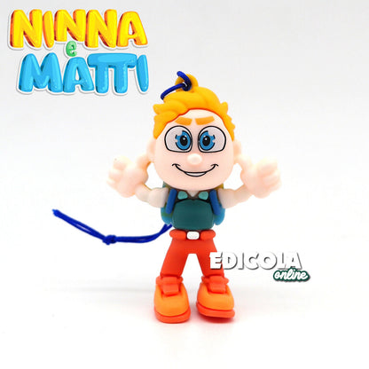 Scegli il tuo Personaggi Pupazzetti NINNA e MATTI 3D Action Figure Youtube Gamer