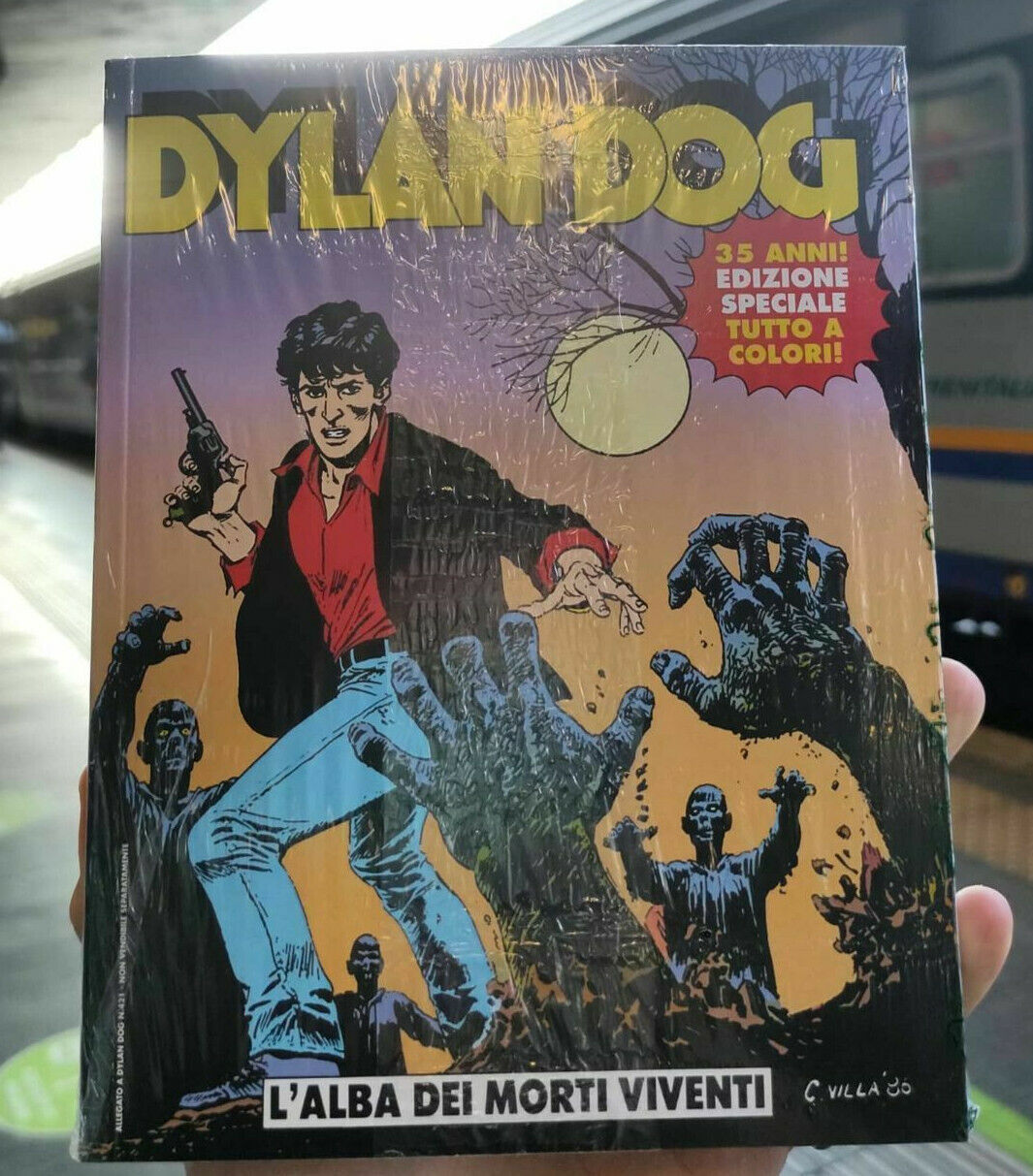 Comic Book Color Reprint of DYLAN DOG #1 Dawn of the Dead +421