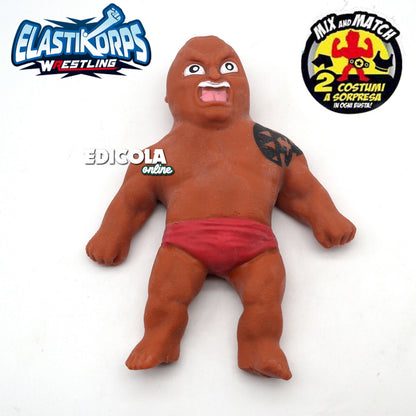 Personaggi ELASTIKORPS Lottatori Wrestling Cicaboom Maxi Action Figure AEW WWE