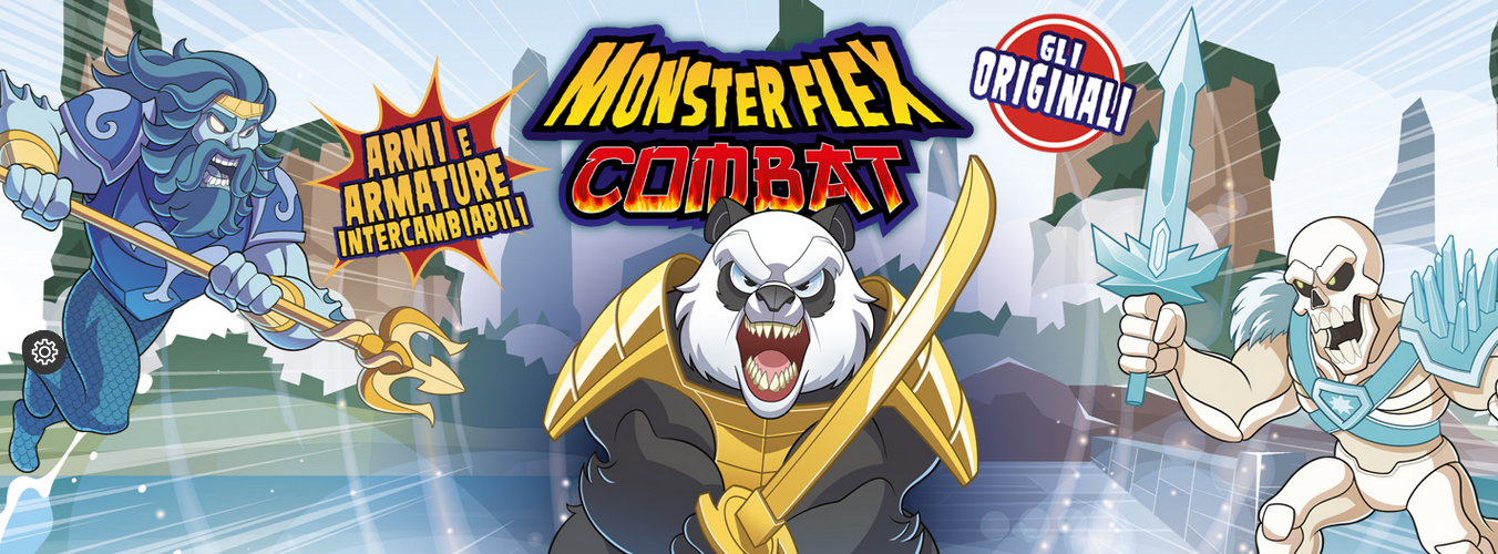 Personnages MONSTER FLEX, les Monster Stretchers, Monsterflex, monstres extensibles, COMBAT