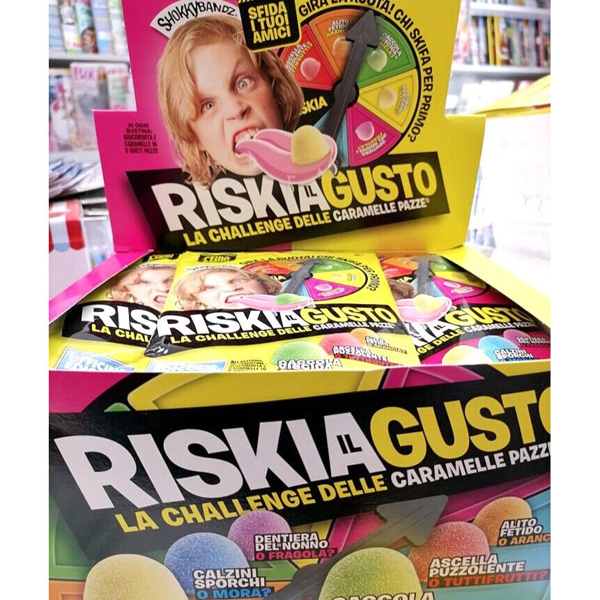 Surprise Envelopes RISKIA THE TASTE Crazy Gummy Candies Riskia Envelope