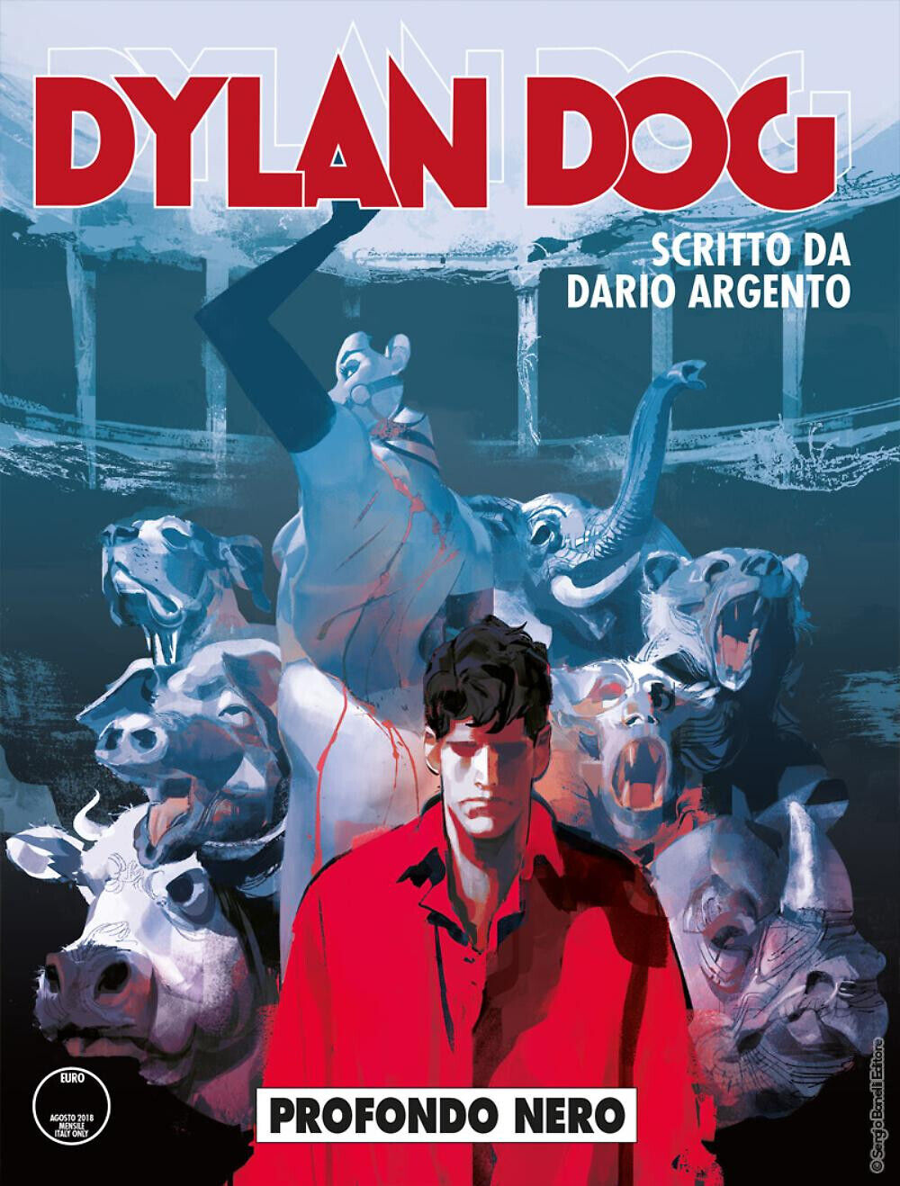 Fumetto DYLAN DOG 383 PROFONDO NERO di DARIO ARGENTO 1 Prima Edizione Originale