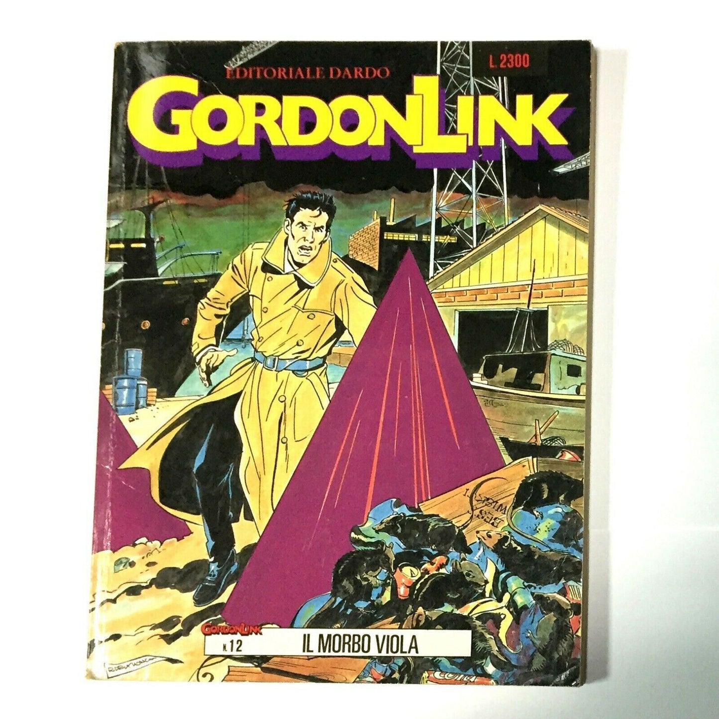 Comics GORDON LINK Complete 1-22 Rare Very Rare Lot in Italian Horror Used