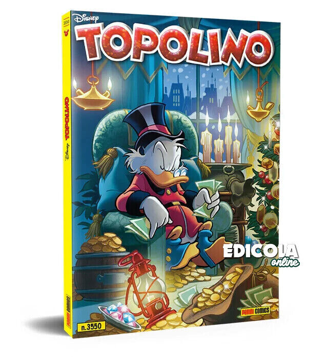 Livret de bandes dessinées Mickey Mouse 3550 3551 3552 avec gadgets Collection complète de Noël