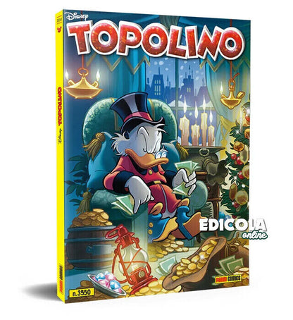 Livret de bandes dessinées Mickey Mouse 3550 3551 3552 avec gadgets Collection complète de Noël