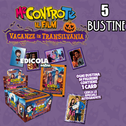 Set Album Me CONTRO Te LUI e SOFI Bustine di Figurine Vacanze in Transilvania