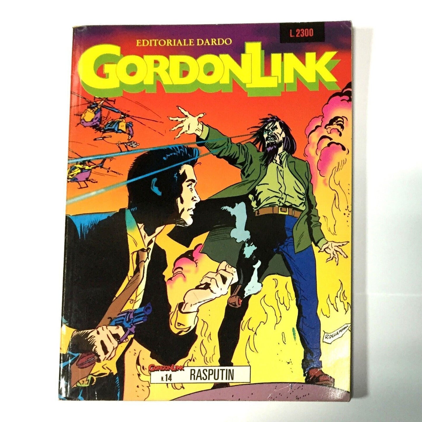 Comics GORDON LINK Complete 1-22 Rare Very Rare Lot in Italian Horror Used