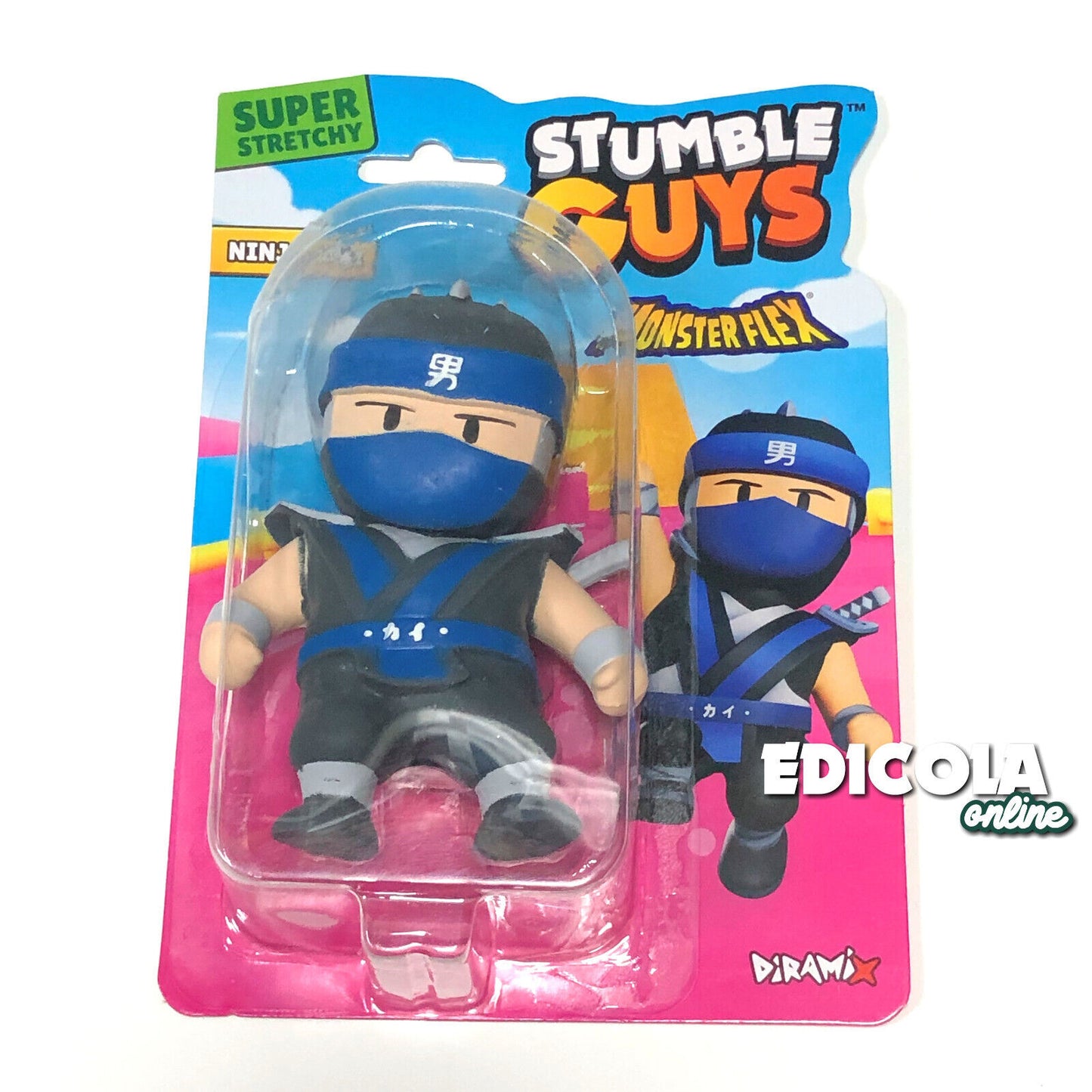 Personaggi STUMBLE GUYS Serie 1 2 Action Figure 3D Super Allungabili Monsterflex