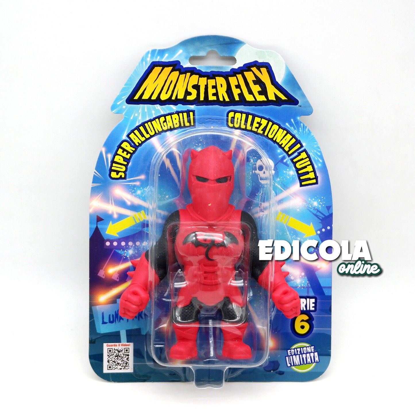Personaggi MONSTER FLEX Serie 6 Monsterflex gli Allungamostri Mostri Allungabili (Blister)