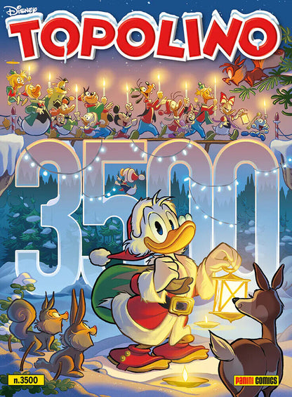 Lot de bandes dessinées Mickey Mouse, collection spéciale, livret dédié à Noël (variante)