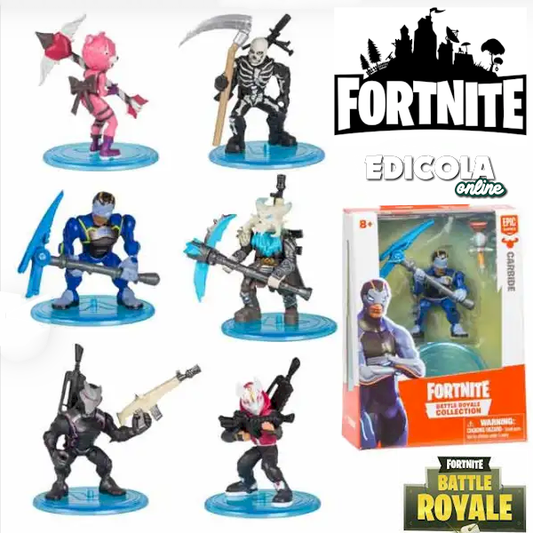 Scegli Personaggi FORTNITE Collezione BATTLE ROYALE mini Action Figure 3D Skin