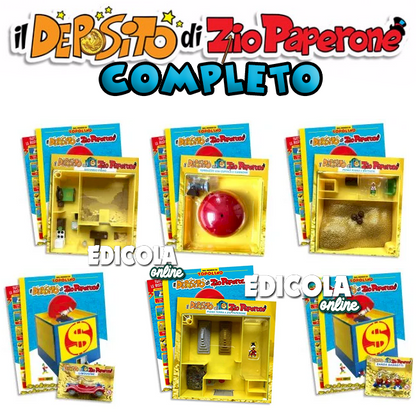 Ensemble 6 Collection Mickey Mouse UNCLE Scrooge's Warehouse Gadgets Disney complets