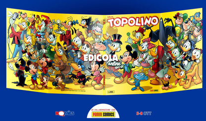 Livret de bande dessinée MICKEY MOUSE n°. 3541 de la collection de couvertures de variantes ROMICS 2023