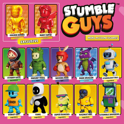 Choose Characters STUMBLE GUYS + BIG 3D Action Figures - Series 1 (2024)