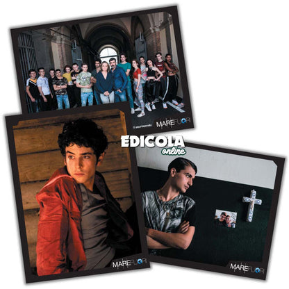 PHOTO COLLECTION MARE FUORI Postcard Stickers Photo Stickers TV Rai