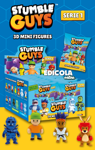 Personaggi STUMBLE GUYS Serie 1 - mini Action Figure 3D