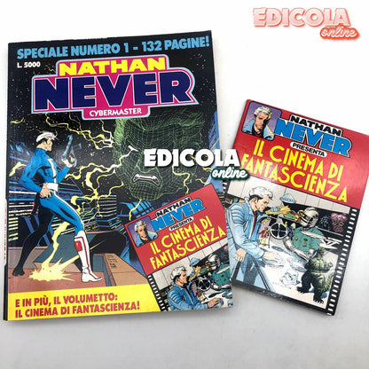 Fumetti NATHAN NEVER Numero Speciale con Volumetti di Legs Weaver