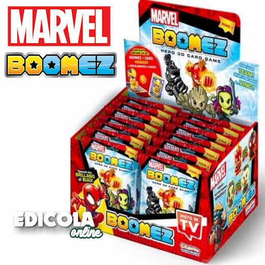 Choose Characters from BOOMEZ Marvel Wave 2 - 3D Super Heroes Card Action Figure