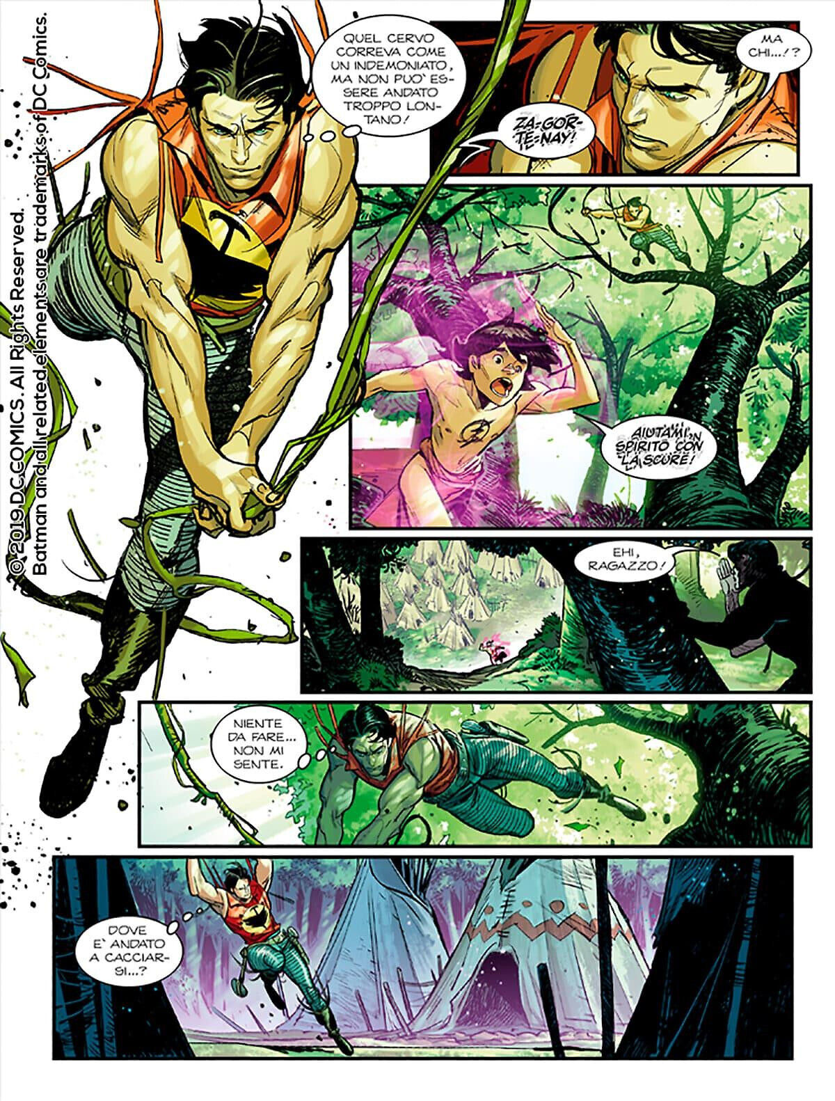 Set 2 Fumetti FLASH e ZAGOR Numero n. 0 Zero Variant Speciale a colori La Scure