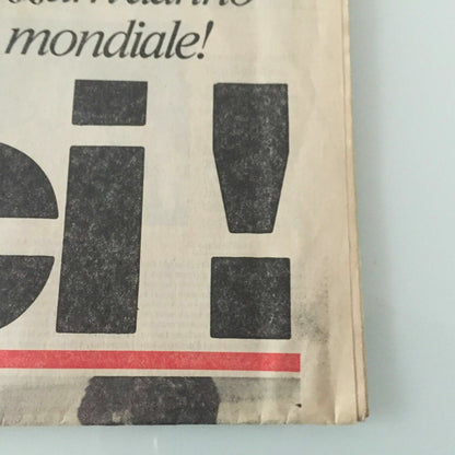 Corriere dello Sport ITALIEN 12. Juli Heroisch! 1982 nationaler Weltmeister
