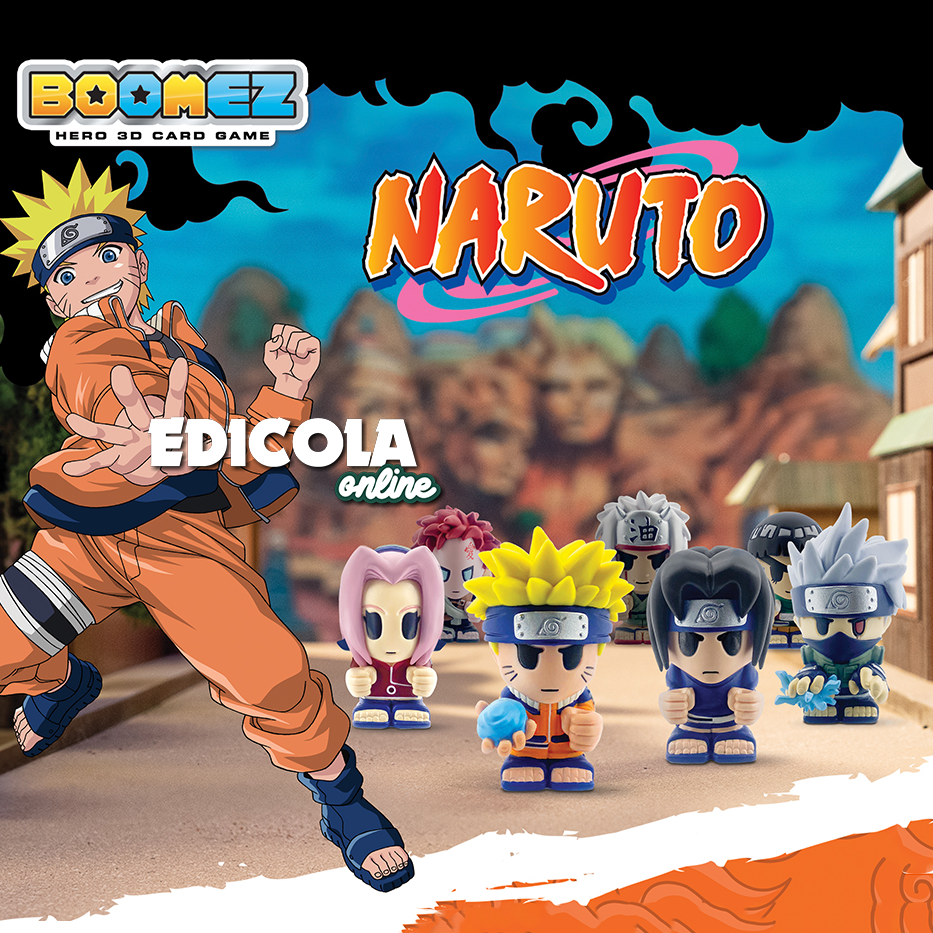 Wählen Sie die Manga-Charaktere BOOMEZ aus der 3D-Kartenspiel-Actionfigur NARUTO Wave Series 1