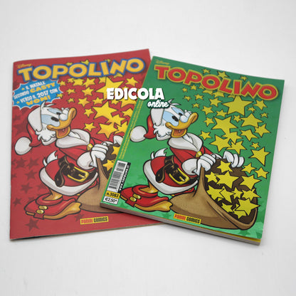Lot de bandes dessinées Mickey Mouse, collection spéciale, livret dédié à Noël (variante)